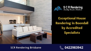 Exceptional House Rendering in Boondall and Nundah