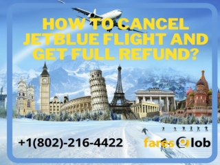 jetblue refund policy