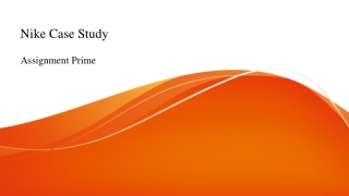 Nike Case Study