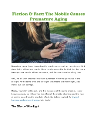 Thyroid hormone replacement therapy
