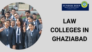 Futuristic courses offered by law colleges in Delhi NCR.