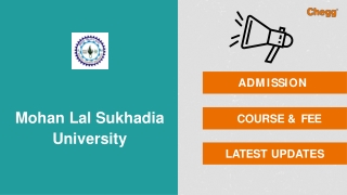 Mohan Lal Sukhadia University