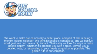 Pest Control Expert Specialist - Pest Control Expert