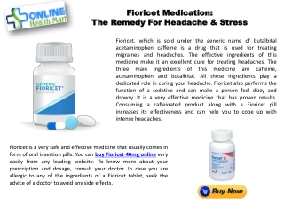 Buy Fioricet Online Overnight Fast Delivery in USA