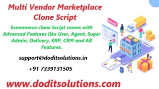 Best Readymade Multi Vendor Marketplace Script - DOD IT Solutions