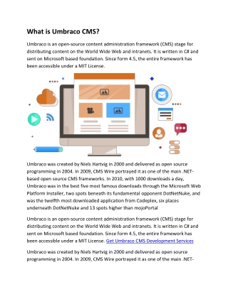 What is Umbraco CMS-converted