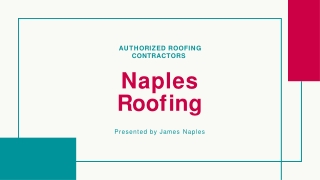 Roof Replacement Contractor in USA - PPT-converted