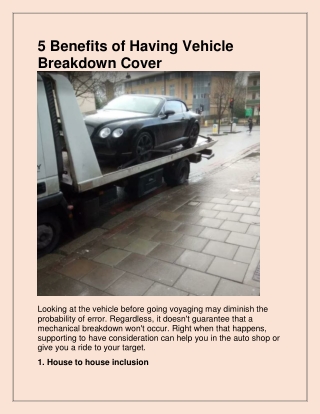 Best Roadside Assistance in Norbury