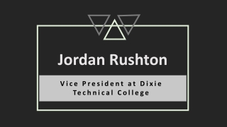 Jordan Rushton - Dixie Technical College - A Results-driven Competitor
