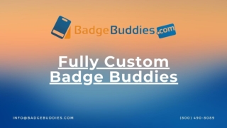 Visit Badge Buddies for Top-Quality Custom ID Badges