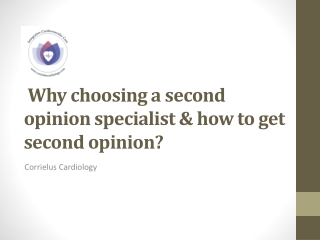 second opinion specialist philadelphia