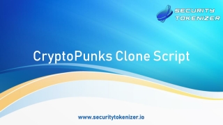 CryptoPunks Clone Script