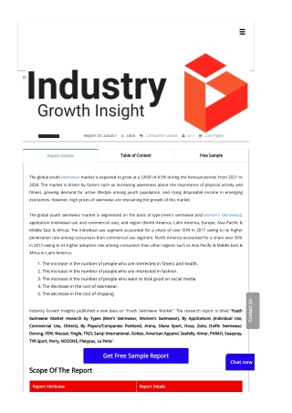 Youth Swimwear Market Report | Global Forecast To 2028