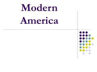 Modern America