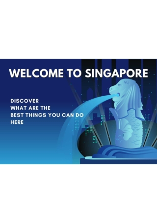 The Best Things to do in Singapore