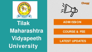 Tilak Maharashtra Vidyapeeth – [TMV], Pune