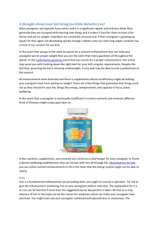 Best Multivitamin Gummies For Kids and Adults