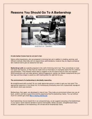 Blacks Barbering