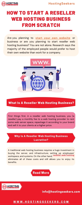 How To Start A Reseller Web Hosting Business From Scratch