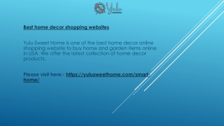Best home decor shopping websites