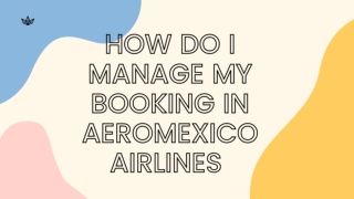 Aeromexico Airlines Manage Booking |1-844-414-9223| Get Best Flight Deals