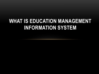 what is Education Management Information System