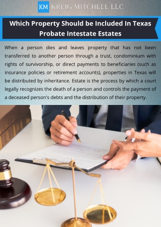 Which Property Should be Included In Texas Probate Intestate Estates