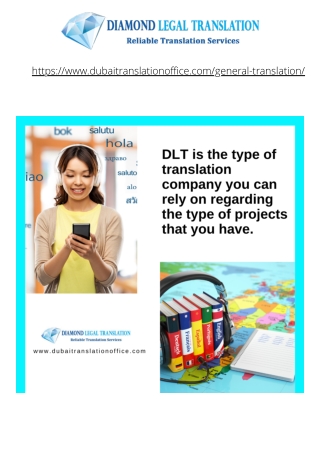 Cheapest Translation Dubai DLT
