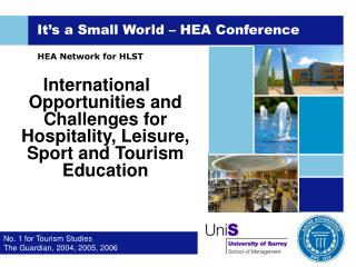 It’s a Small World – HEA Conference