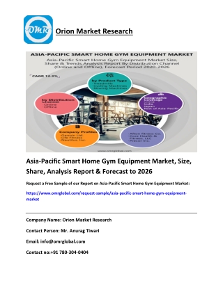 Asia-Pacific Smart Home Gym Equipment Market