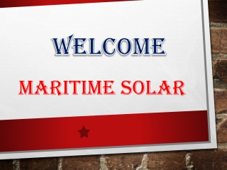 Maritime Solar