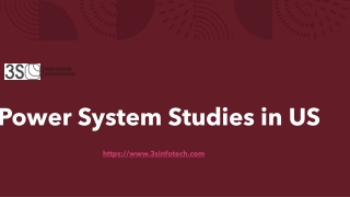 Power System Studies in US