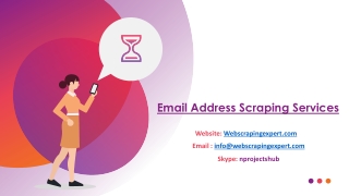 Email Address Scraping Services