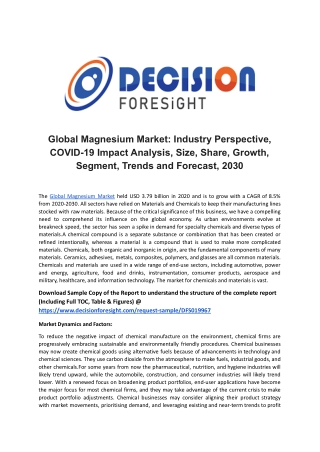Global Magnesium Market.docx