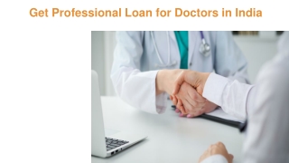 Apply Professional Loan for Doctors in India - Bajaj Finserv