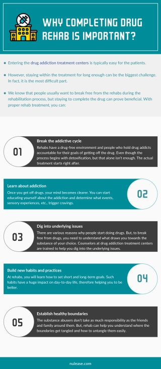 Why Completing Drug Rehab Is Important?