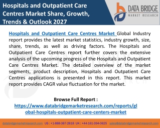 Hospitals and Outpatient Care Centres Market Industry Insights, Segment Analysis