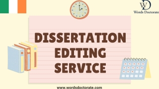 Best Dissertation Editing Services For You - Words Doctorate