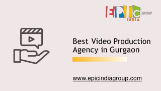 video production agency