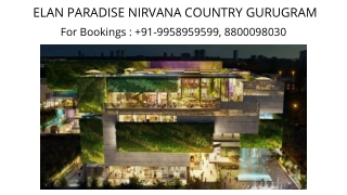 Elan Paradise Sector 50 Nirvana Country, Elan Paradise Nirvana Food Court, 99589