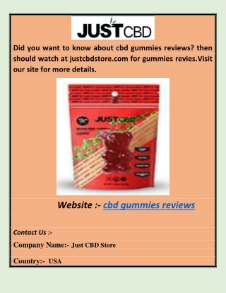 cbd gummies reviews