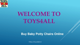 Buy Potty Chairs for Baby Online