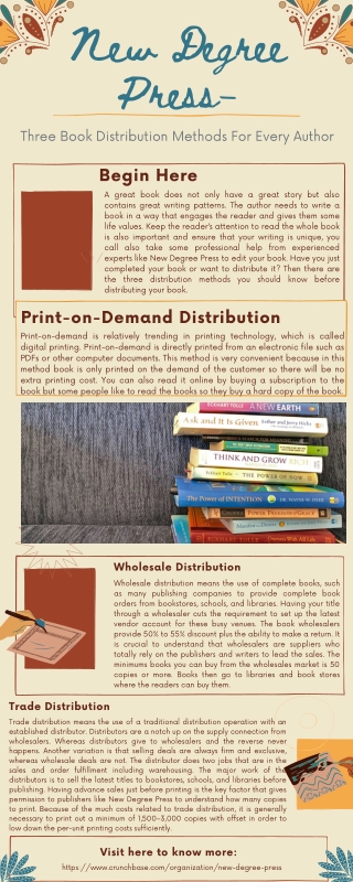 New Degree Press-Three Book Distribution Methods For Every Author