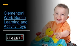 Clementoni Work Bench Learning and Activity Toys