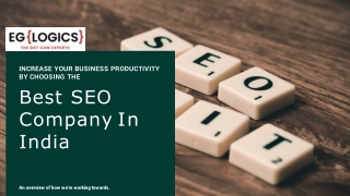 Best SEO company in India