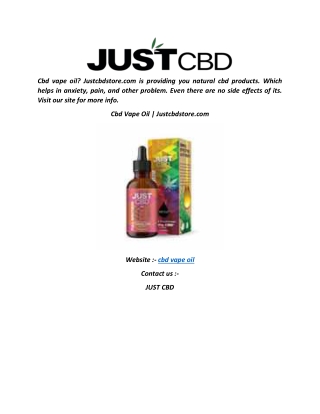 Cbd Vape Oil  Justcbdstore.com0