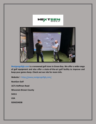 Next Gen Golf | Nextgengolfgb.com