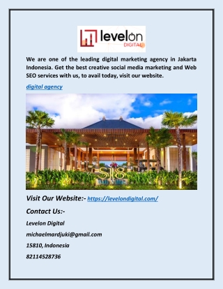 Digital agency | Levelondigital.com