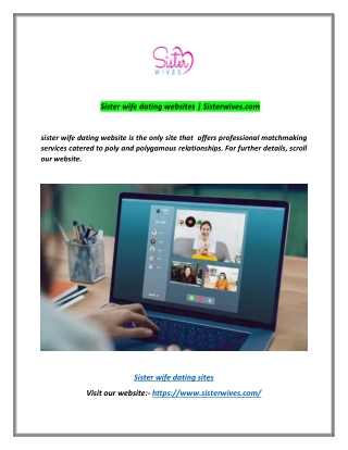 Sister wife dating websites | Sisterwives.com