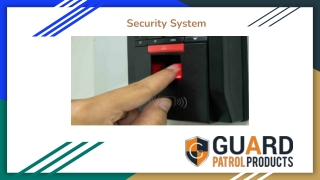 Home and Office Security System